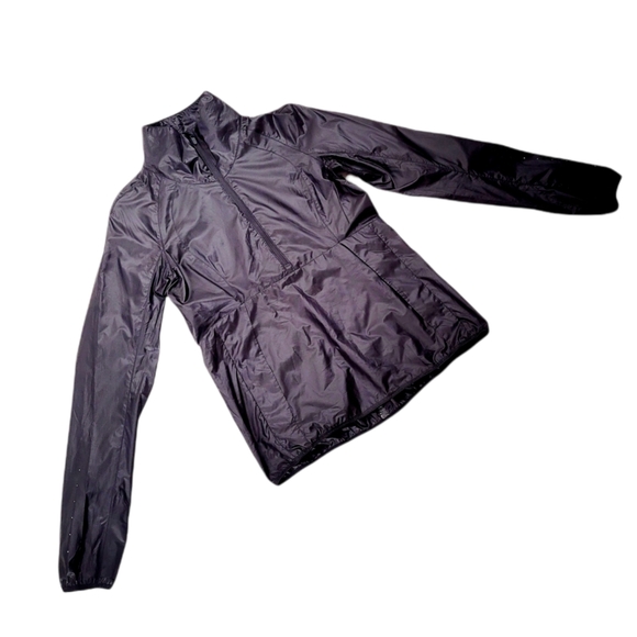 LULULEMON Run With It Running Jacket in Black sz 4 NWOT - Picture 6 of 15